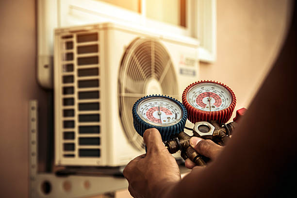 Professional Hvac Maintenance technician working in Vernon Rockville, CT